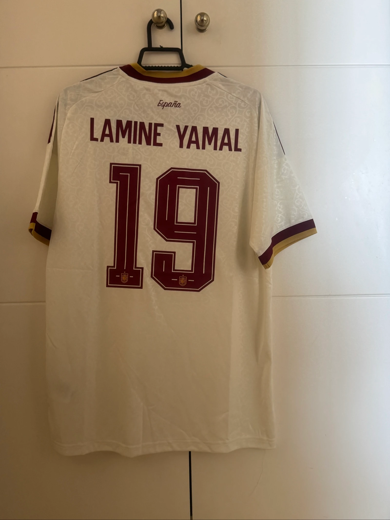 Camiseta España Adidas Original Lamine Yamal 19 Talla M NUEVA con etiqueta – photo 2